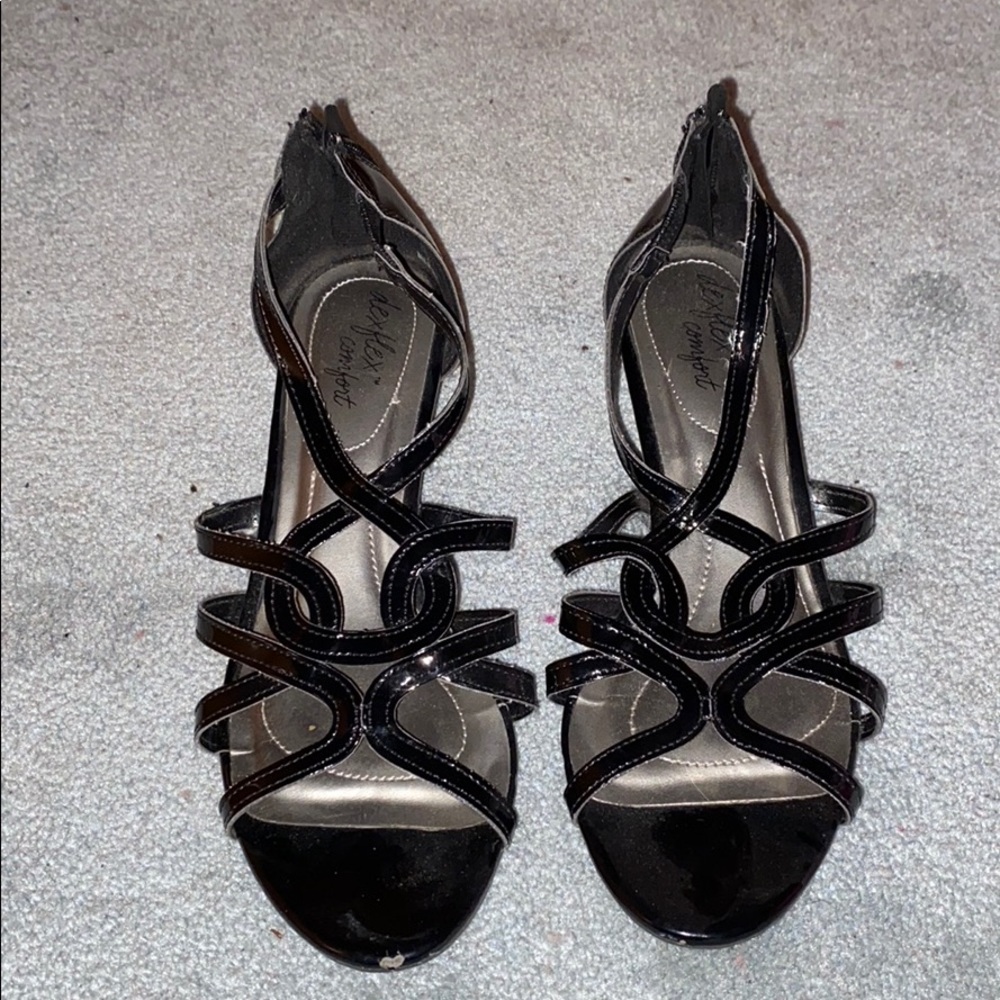 Black Heel Sandals